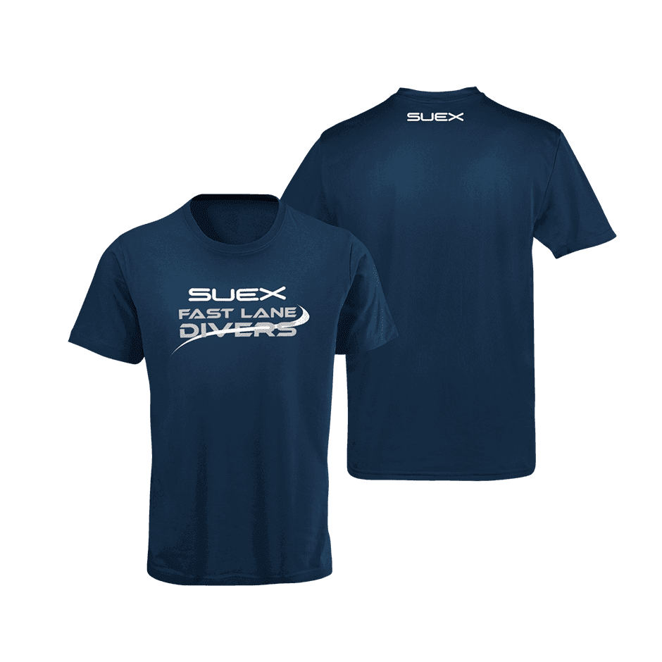 T-SHIRT FAST LINE DIVERS BLU NAVY