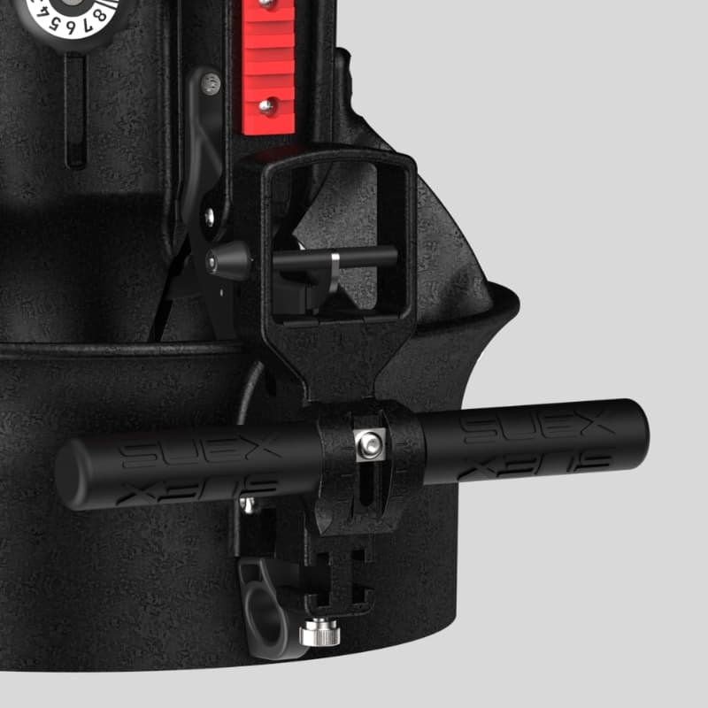 Doppelgriff mit dem Cruise-Control-Hebel des DPV