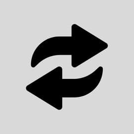 Swap arrows icon — interchangeable battery