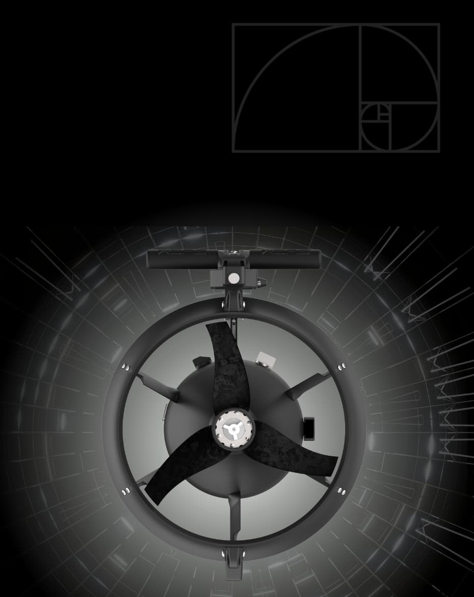 Nautilus Concept hydrodynamic profile of the Goldfinder XK