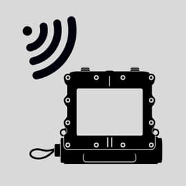 Highlight Symbol — kabellose Datenübertragung