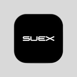 SUEX App-Symbol — Verbindung zur Calypso App