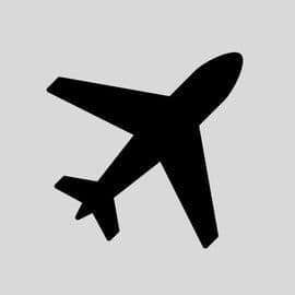 Flugzeug-Symbol — Lufttransport